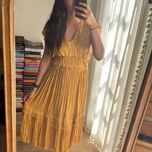 Mustard Dress